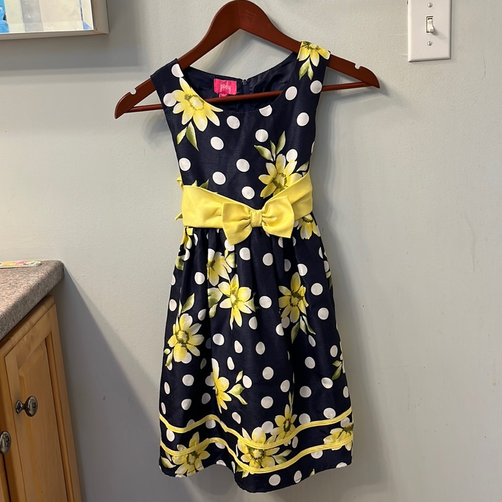 Spring floral dress